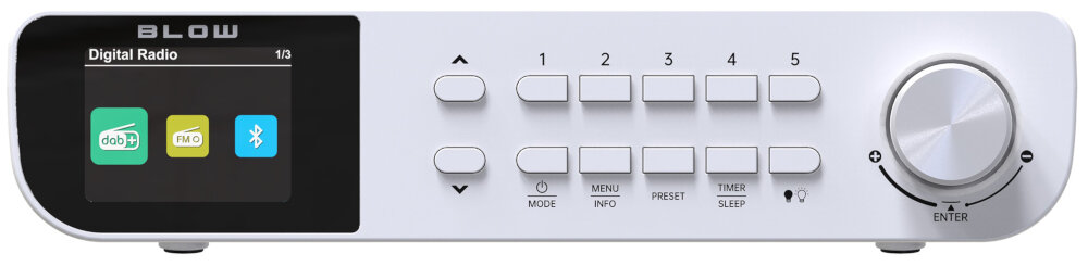 Radio BLOW RK1 - Zasilanie i akcesoria