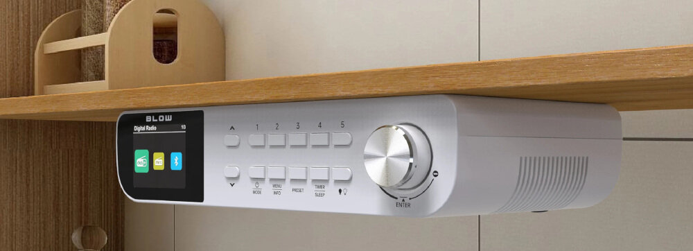 Radio BLOW RK1 - Językowy wybór