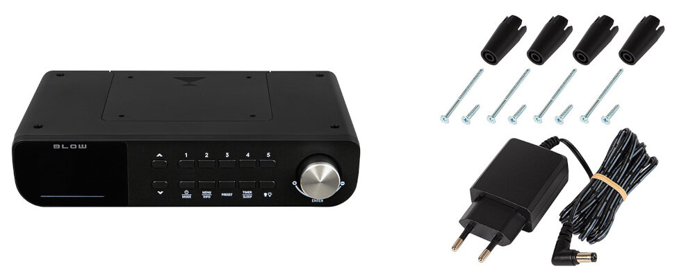 Radio BLOW RK1 - ZESTAW