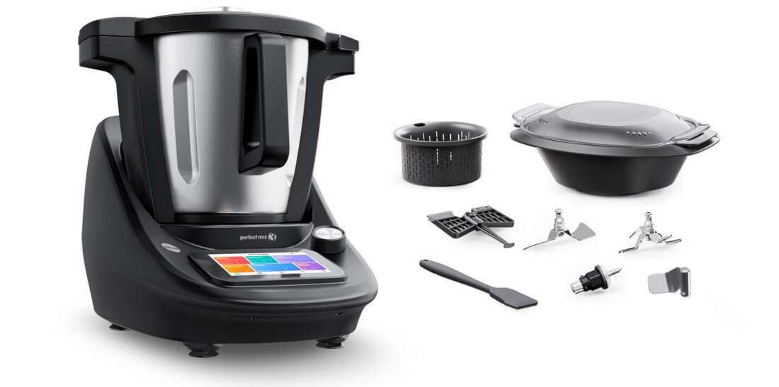 Robot wielofunkcyjny ELDOM MFC3000 Perfect Mix 3 zestaw akcesoria komplet wyposazenie