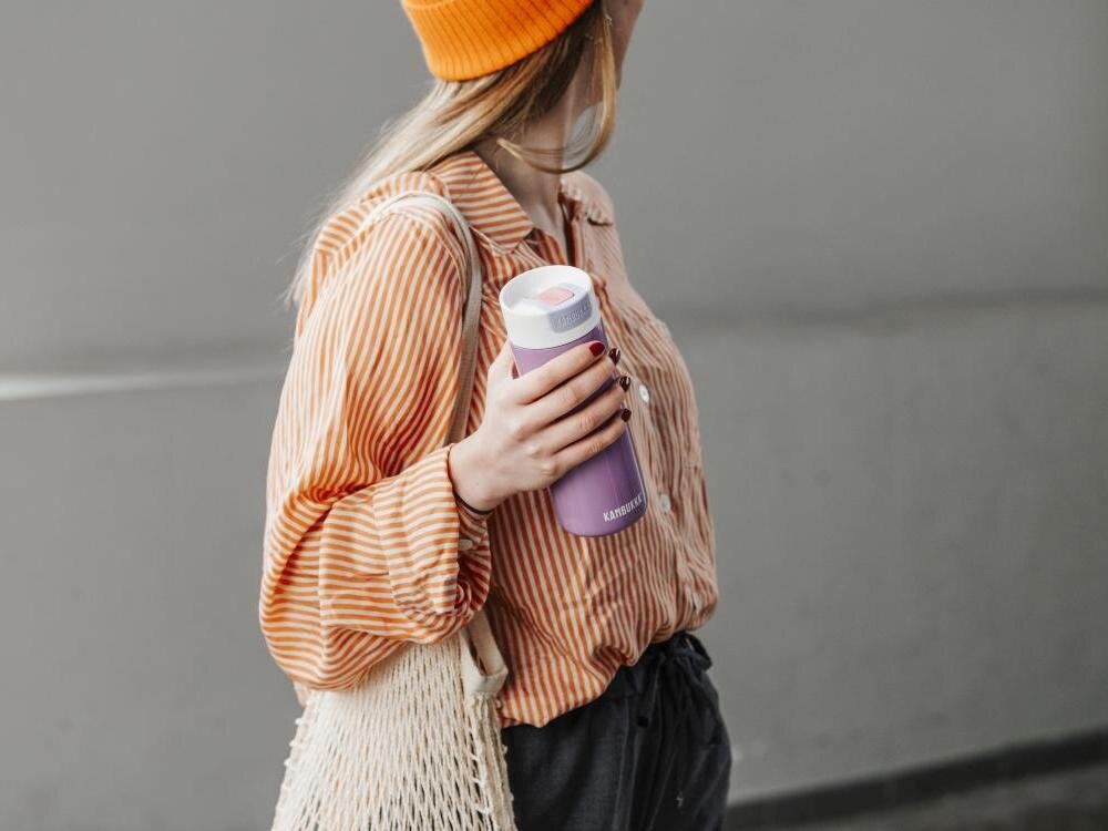 Kubek termiczny KAMBUKKA Olympus 500 ml stal nierdzewna 18/8 bez bpa silikonowy spód