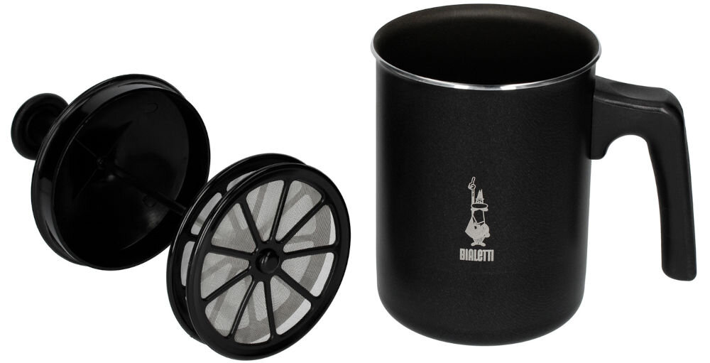 Spieniacz BIALETTI Tuttocrema 6 tz eleganckie funkcjonalne urządzenie optymalna pianka prosty efektowny wygląd do każdej kuchni solidna konstrukcja ulubione napoje 