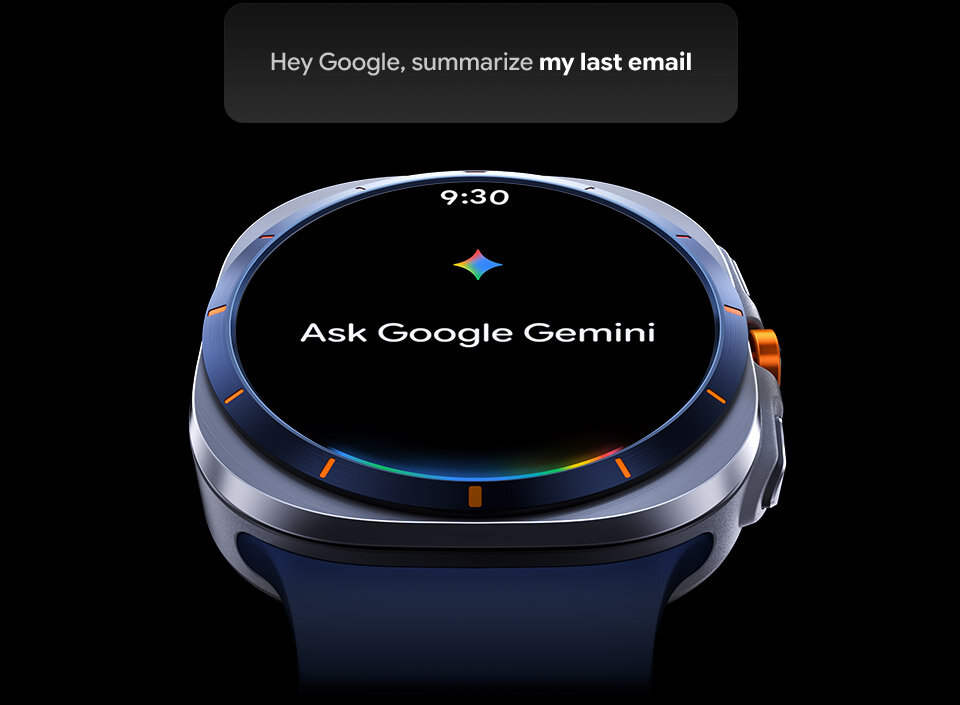 rozmawiaj z Gemini na swoim zegarku