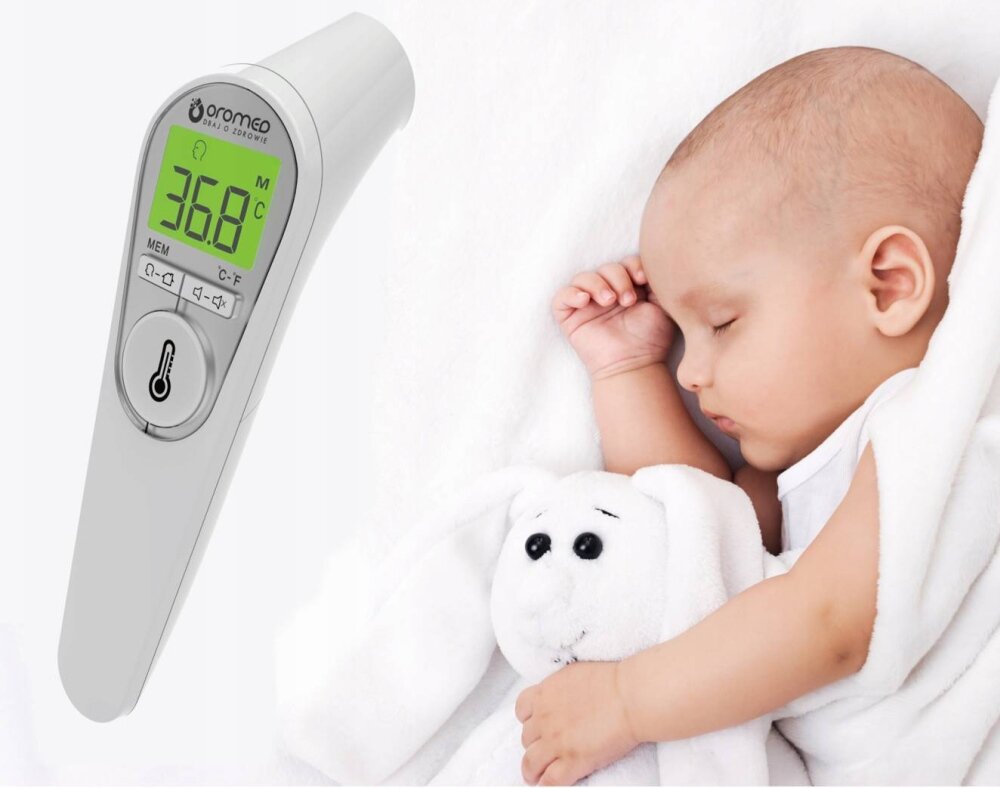 Termometr ORO-MED Oro-Baby Color temperatura jakość szybkość dokładność wskazania temperatura końcówka wyświetlacz czytelność zdrowie