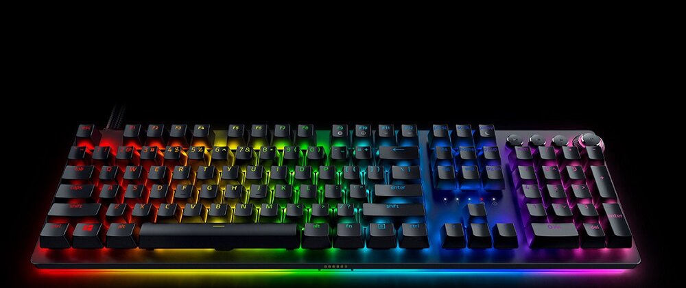 Klawiatura RAZER Huntsman V2 Analog - Standardowy układ klawiszy