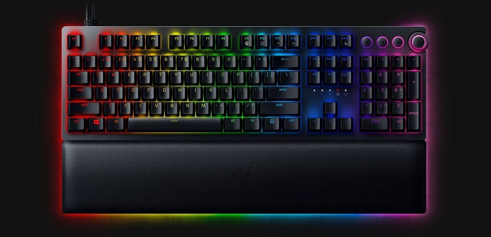 Klawiatura RAZER Huntsman V2 Analog - Podświetlenie RGB