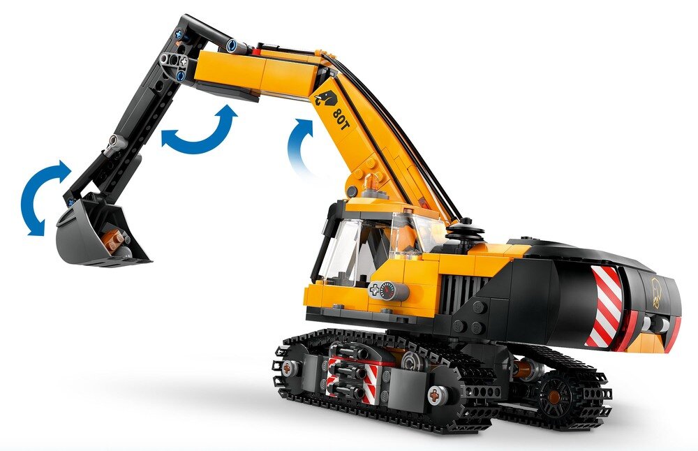 LEGO 60420 City Żółta koparka  Miasto