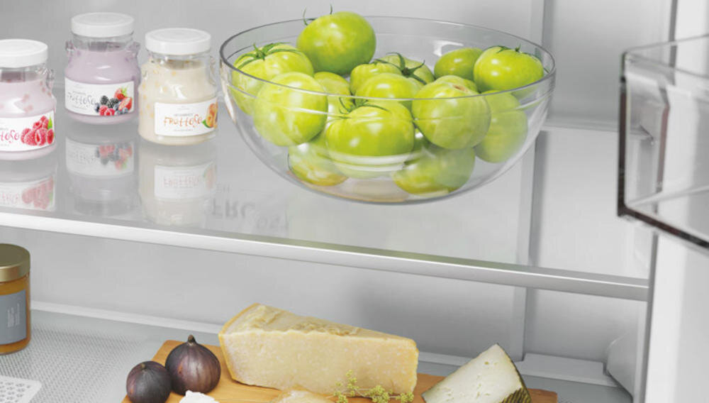 HAIER HCR5919EHMB miejsce strefa przechowywanie produkty przestrzeń kuchenna