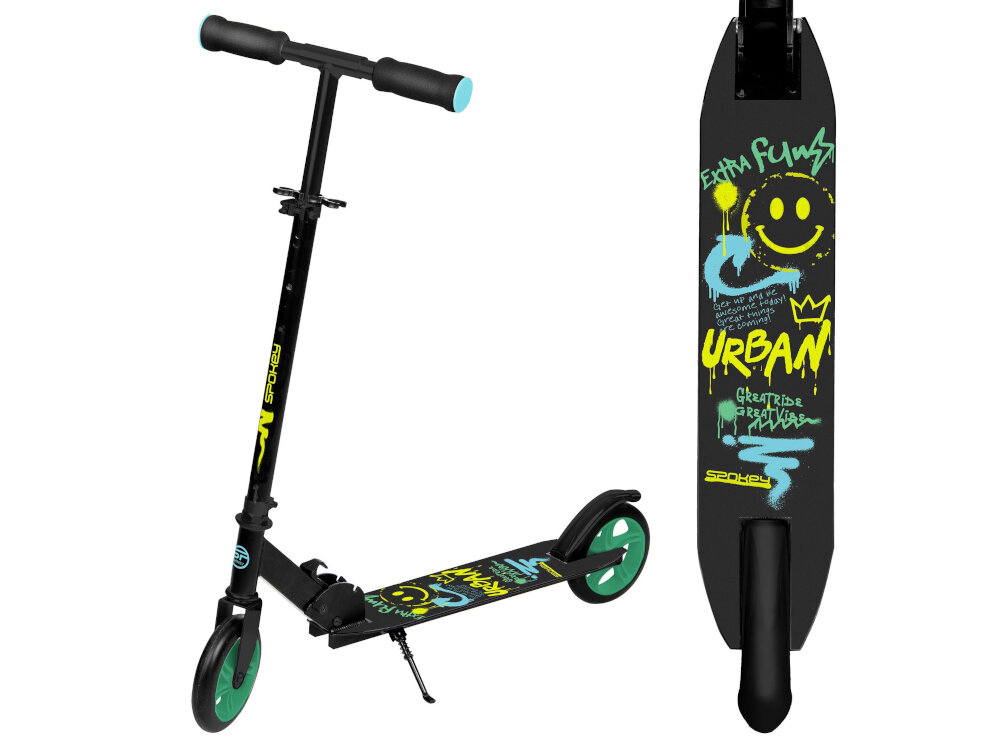 Hulajnoga SPOKEY Notus Czarny realizacja pasji