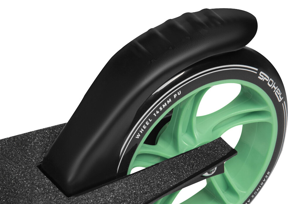 Hulajnoga SPOKEY Notus Czarny hamulec tylny nozny intuicyjna obsluga