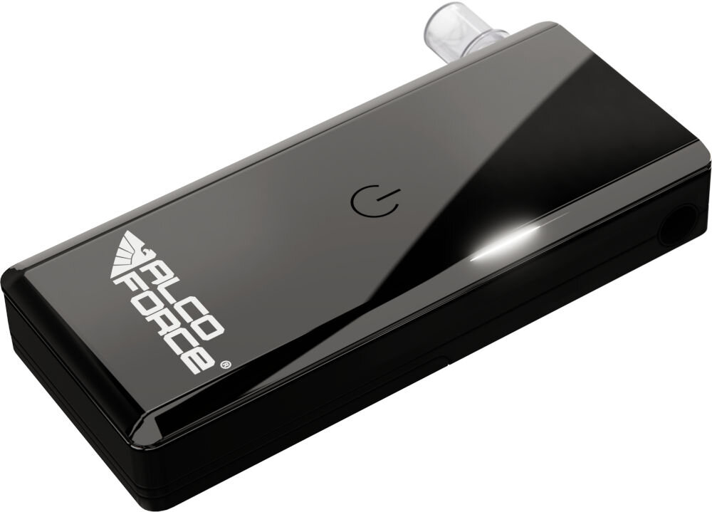 Alkomat ALCOFORCE AF-350 elegancka obudowa intuicyjna obsługa pamięć pomiarów