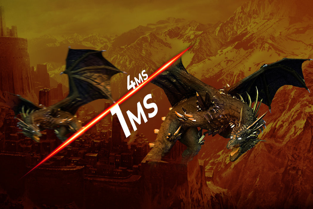 Monitor AOC Gaming 24G2SPAE - odswiezanie ekranu   