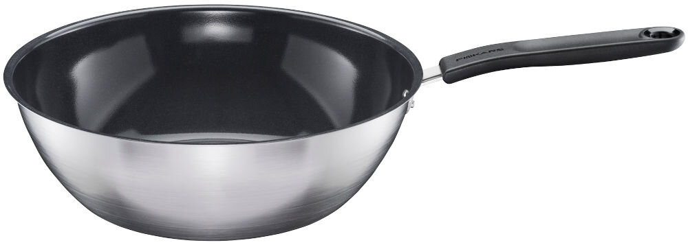 Patelnia wok FISKARS 1072313 28 cm średnica wszystkie typy kuchenek