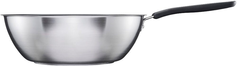 Patelnia wok FISKARS 1072313 28 cm stal nierdzewna z recyklingu