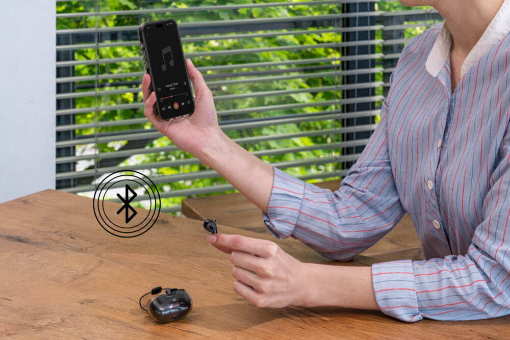 Słuchawki XMUSIC XTW800K bluetooth 5.0 stabilne połączenie bez przerw