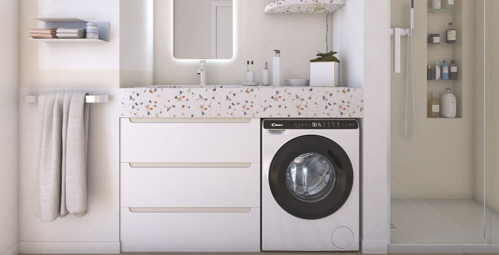 PRALKA CANDY CW50-BP12307-S funkcje pojemność wymiary