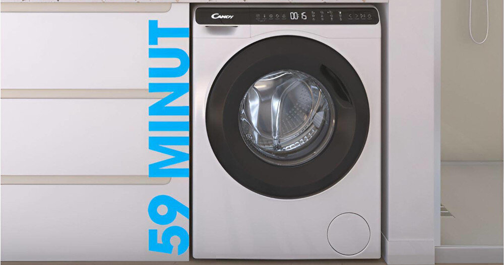PRALKA CANDY CW50-BP12307-S program 59 minut