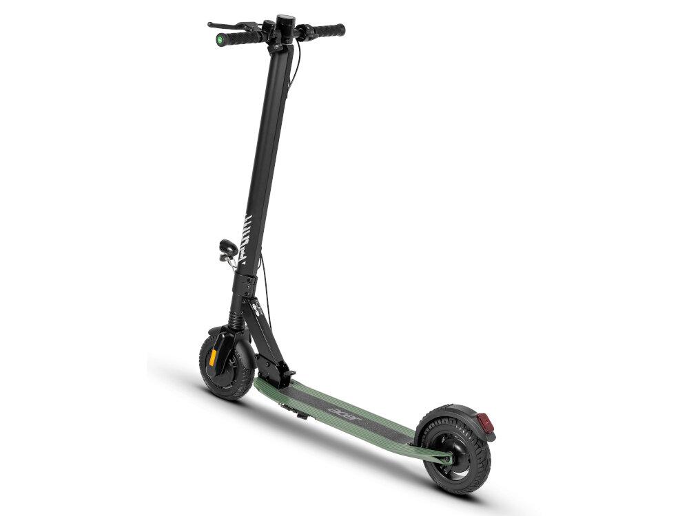 Hulajnoga elektryczna ACER Series 1 Advance 23 km 250 W Amortyzacja 8.5 Czarny kierownica wysokosc 114 cm antyposlizgowy material duzy antyposlizgowy podest obciazenie do 100 kg