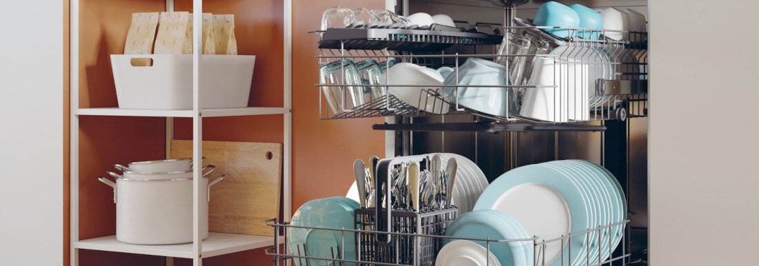 Zmywarka CANDY CI 3E7L0W nowoczesny silnik Speed-Drive Inverter