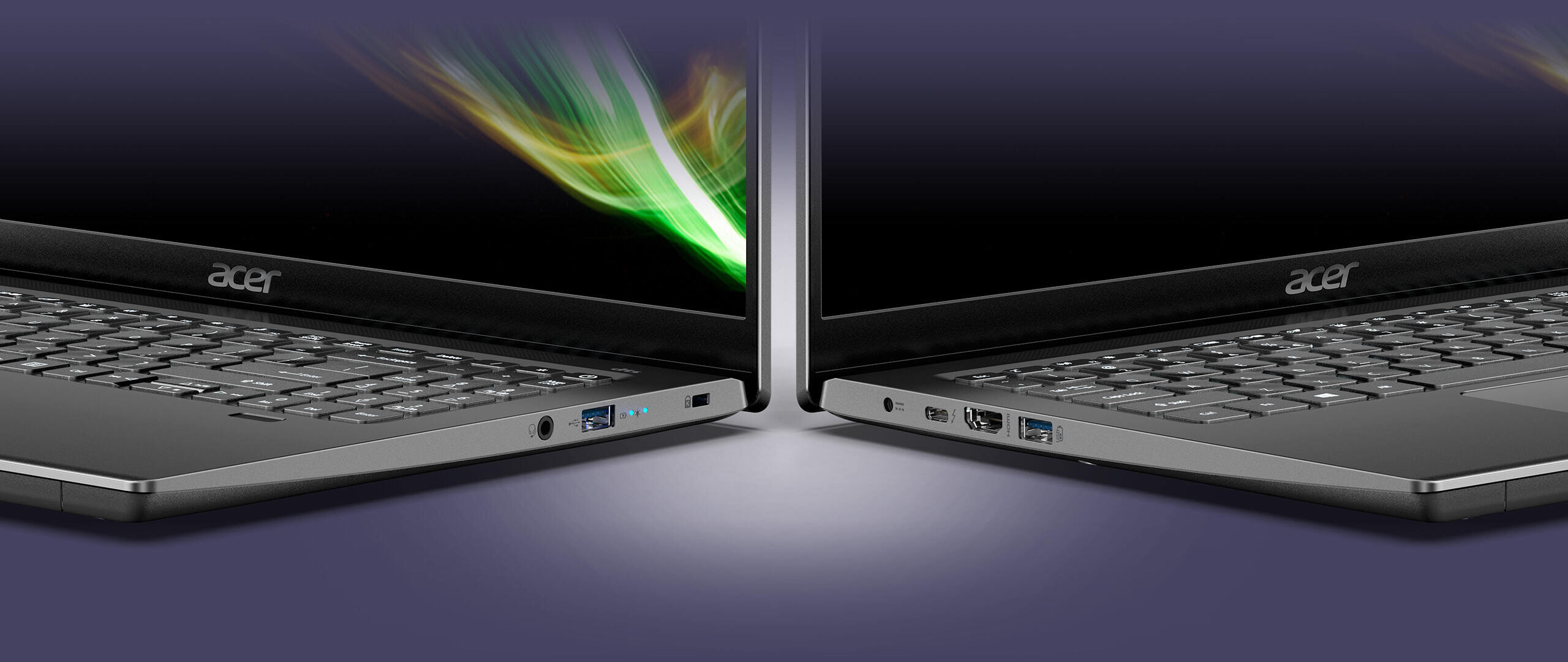 Laptop ACER Swift X Zaawansowane opcje łączności 