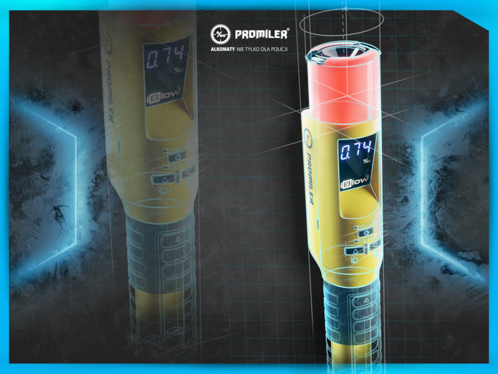 Alkomat PROMILER iBlow zaprojektowany w polsce