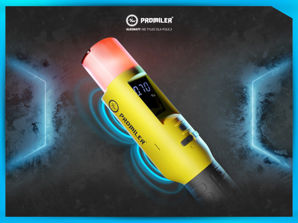 Alkomat PROMILER iBlow magnesy