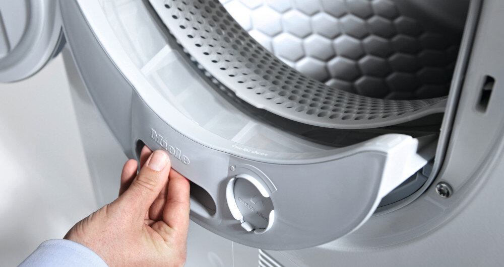 Suszarka MIELE TWC364 WP filtr kłaczków