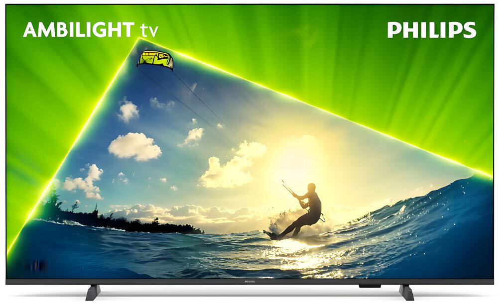 Telewizor PHILIPS 55PUS8209 - 4K QLED z Ambilight
