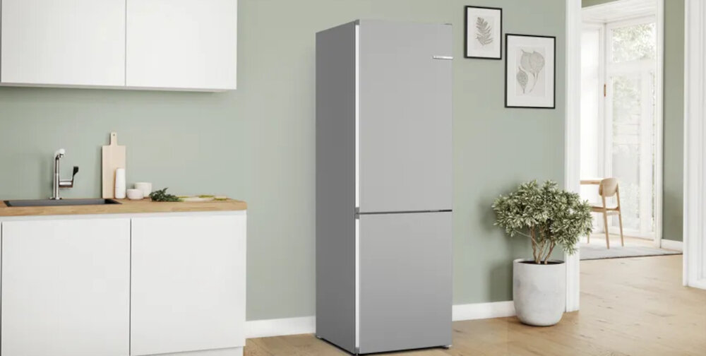 Lodówka BOSCH KGN362LDF   No Frost 186cm czujniki temperatura elektronika