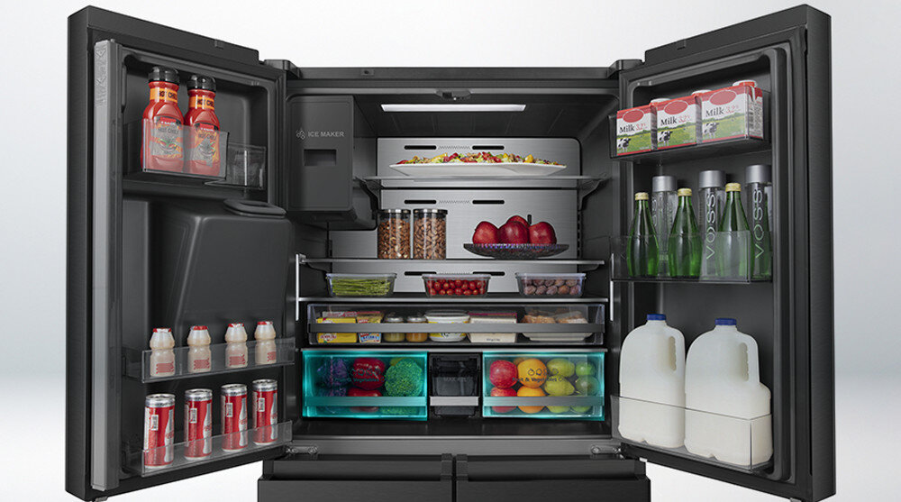 LODÓWKA HISENSE RQ760N4BFF szuflada warzywa owoce świeżość