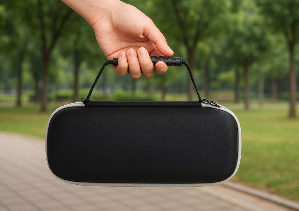 MAJESTICLINE Beli03930 - etui na tle ogrodu