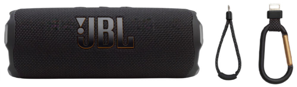 Głośnik mobilny JBL Flip 7 Tomorrowland — zestaw