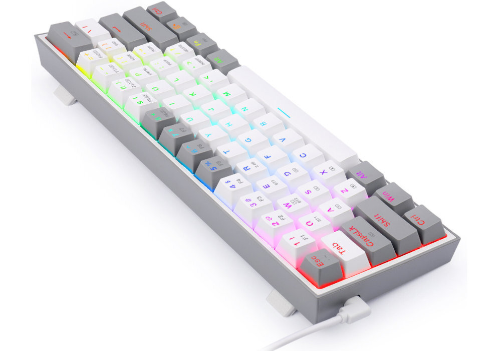 Klawiatura REDRAGON Fizz Pro K616 Hot Swap wytrzymałość modowanie szybkość wymiana garczy rgb wyposażenie