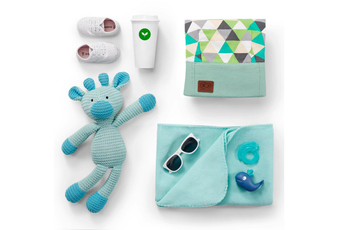 Nosidełko KINDERKRAFT Nino Confetti Granatowy Zawsze pod ręką zajmuje niewiele miejsca waga