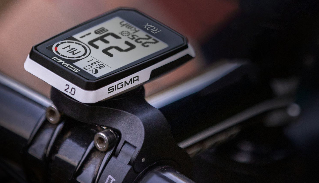 Licznik rowerowy SIGMA Rox 2.0 Top-Mount Set
