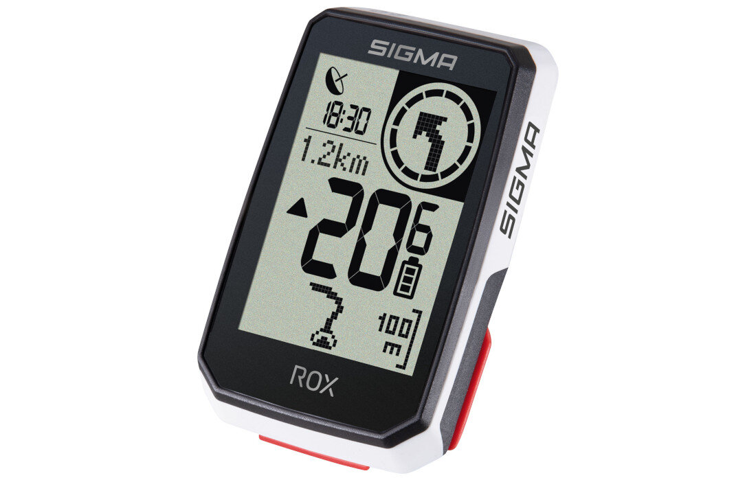 Licznik rowerowy SIGMA Rox 2.0 Top-Mount Set E-Bike Ready stopień wspomagania stan akumulatora oświetlenie e-rowery