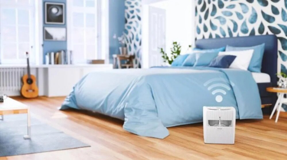 Nawilzacz ewaporacyjny VENTA AH535 Original Connect wysoka jakosc wykonanie prezentacja wyglad design kompaktowy wymiary