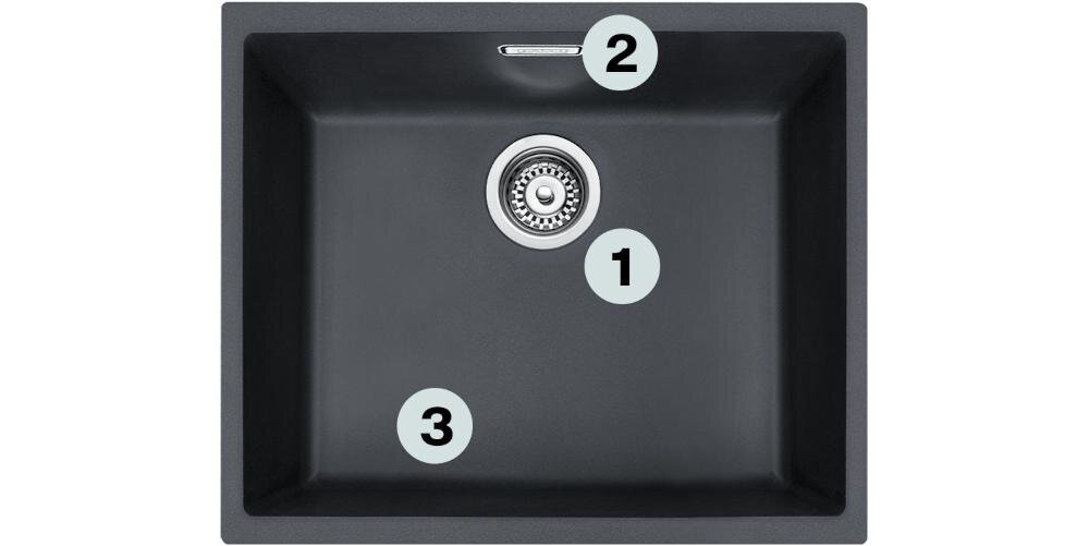 FRANKE Sirius SID 110-50 125.0331.034 montaż młynek komora naczynia