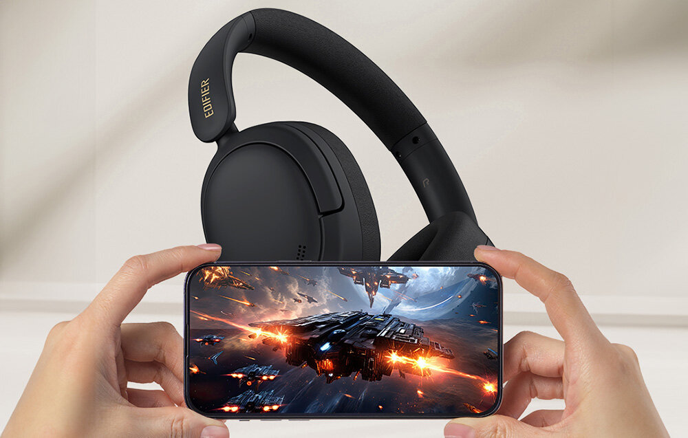 Słuchawki nauszne EDIFIER W800BT SE muzyka, dźwięk, trzy tryby odtwarzania, tryb niskiego opoznienia