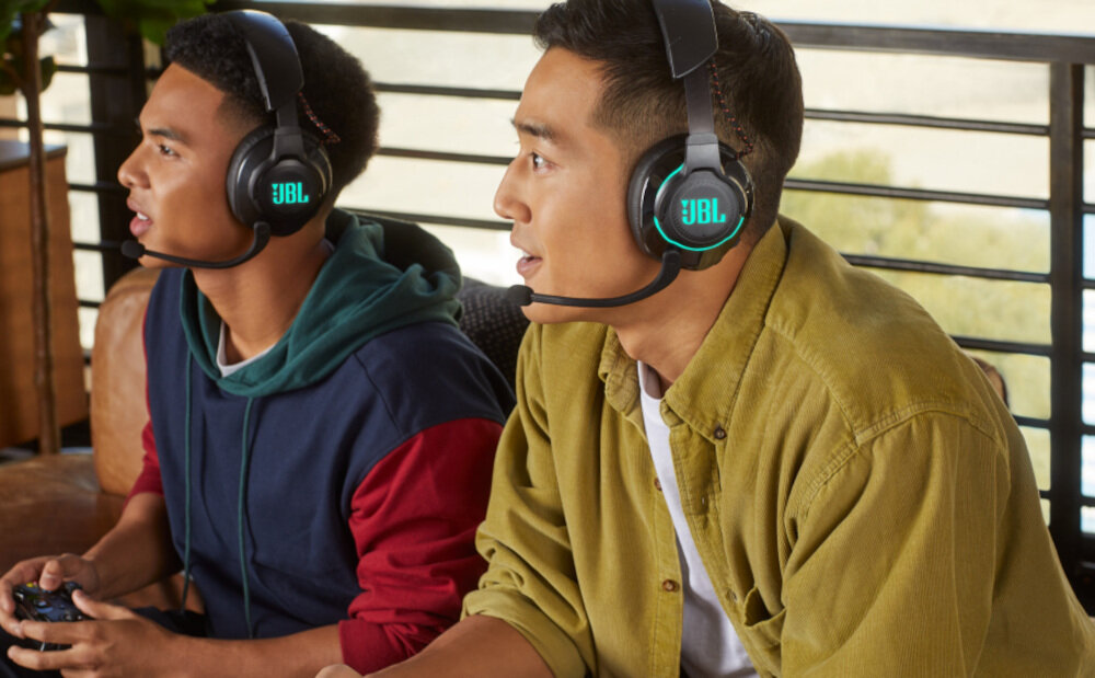 Słuchawki JBL Quantum 610 łączność przewodowa i bezprzewdowa 