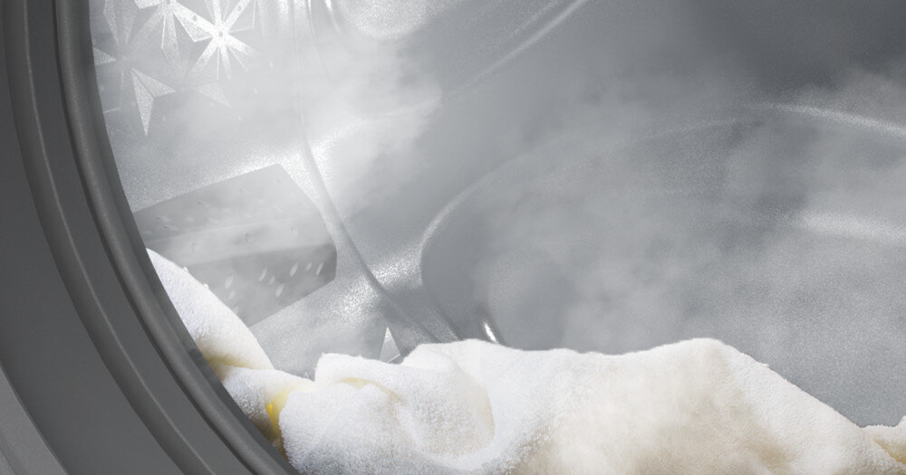 PRALKA GORENJE WNHB6X2SDS mniej zagnieceń bez prasowania programy parowe programy parowe z parą para wodna pielęgnacja