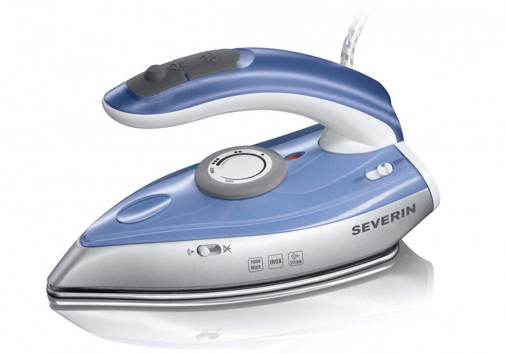 Żelazko SEVERIN BA 3234 waga moc para przelacznik napiecia przewod prasowanie w pionie