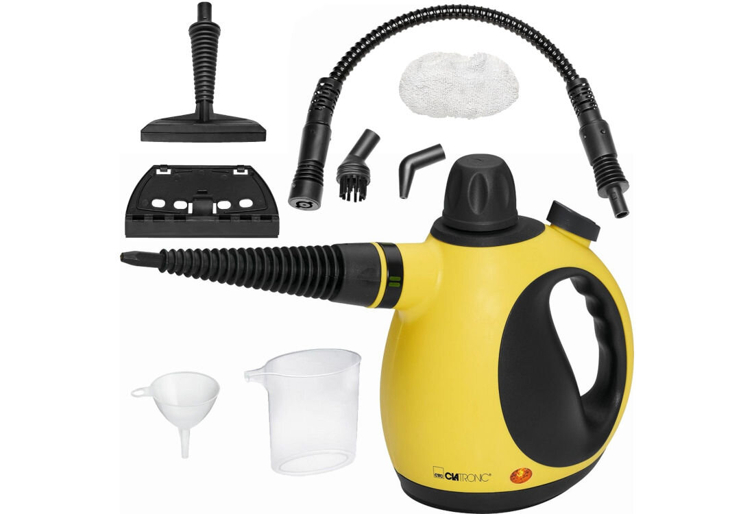 Czyścik parowy CLATRONIC DR 3653 zestaw akcesoria komplet wyposazenie