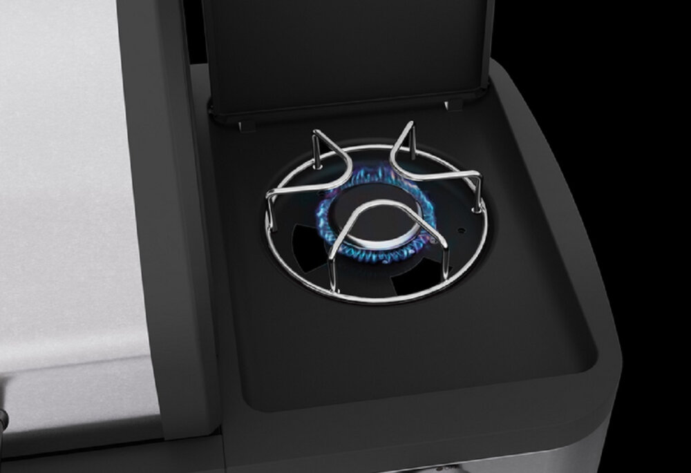 Grill gazowy YATO YG-20019 kompleksowe przygotowywanie potraw kuchenka boczna moc 2,2 kW