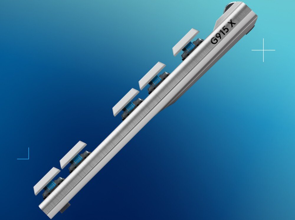 Klawiatura LOGITECH G915 X Lightspeed TKL Biały wykonanie trwałość materiały