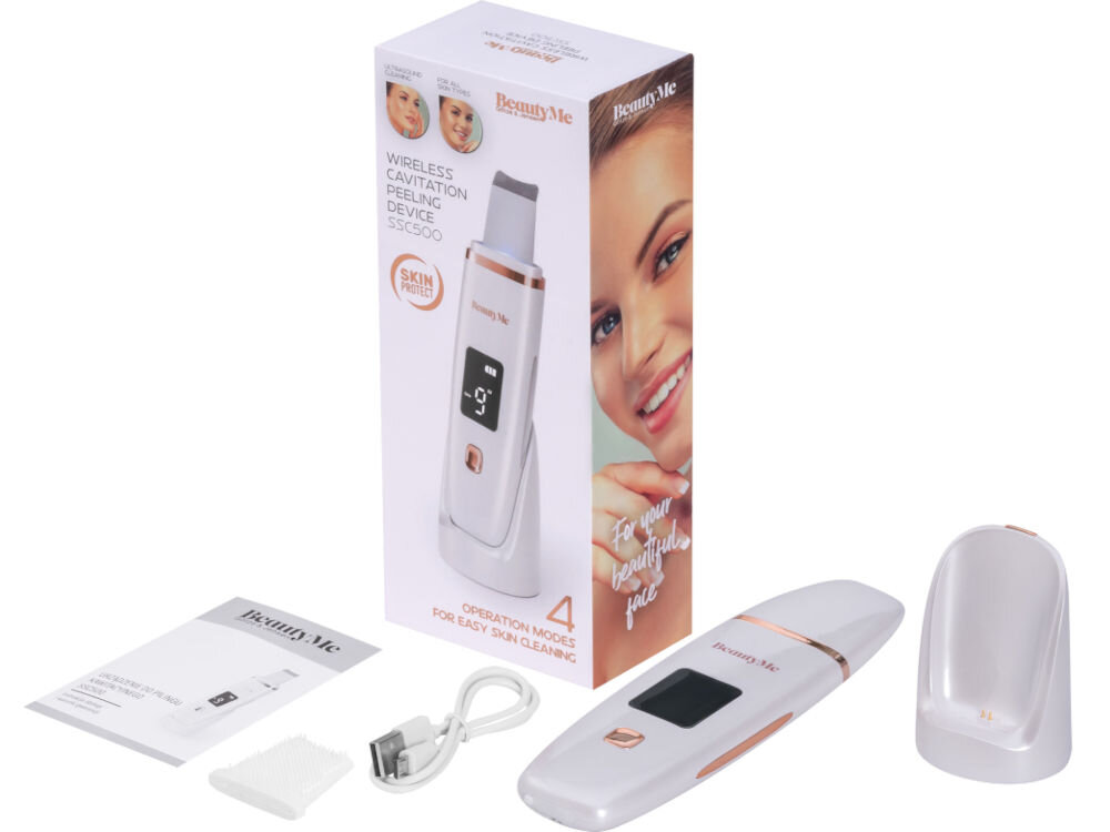 Urządzenie do peelingu kawitacyjnego BEAUTYME G&J Skin Protect SSC500 elementy zestaw