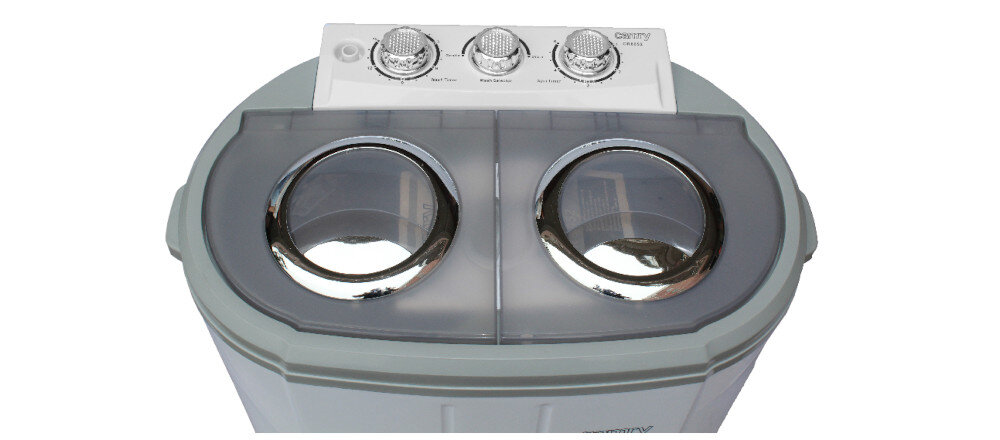 Pralko-wirówka CAMRY CR 8052 lekki plastikowa obudowa łatwe przenoszenie rozmiar