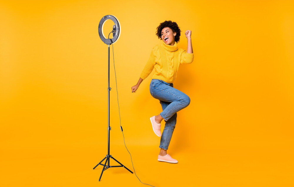 Lampa pierścieniowa CELLULARLINE Selfie Ring Pro 