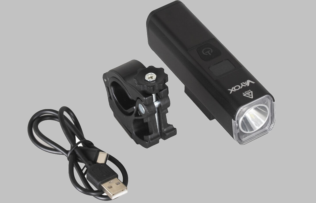 Lampka rowerowa VAYOX VA0071 zestaw akcesoria komplet wyposazenie