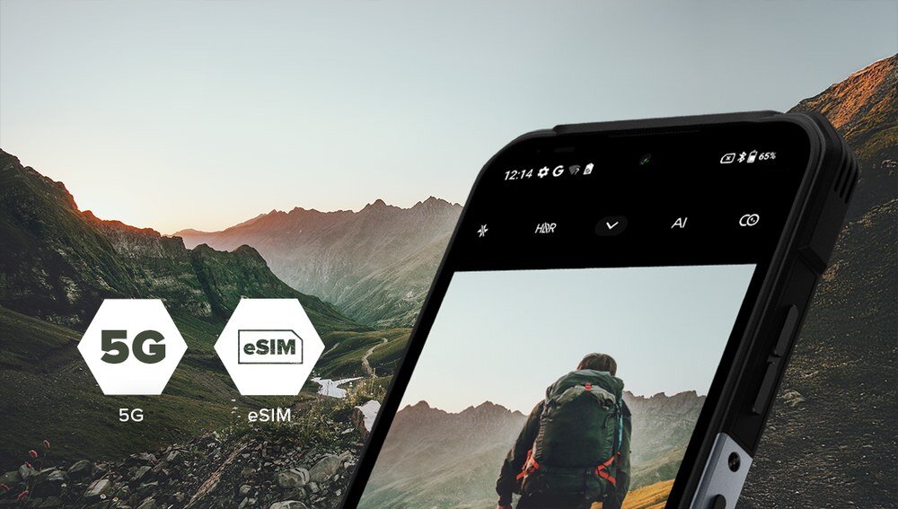 Smartfon MYPHONE Hammer Construction 2 Łączność 